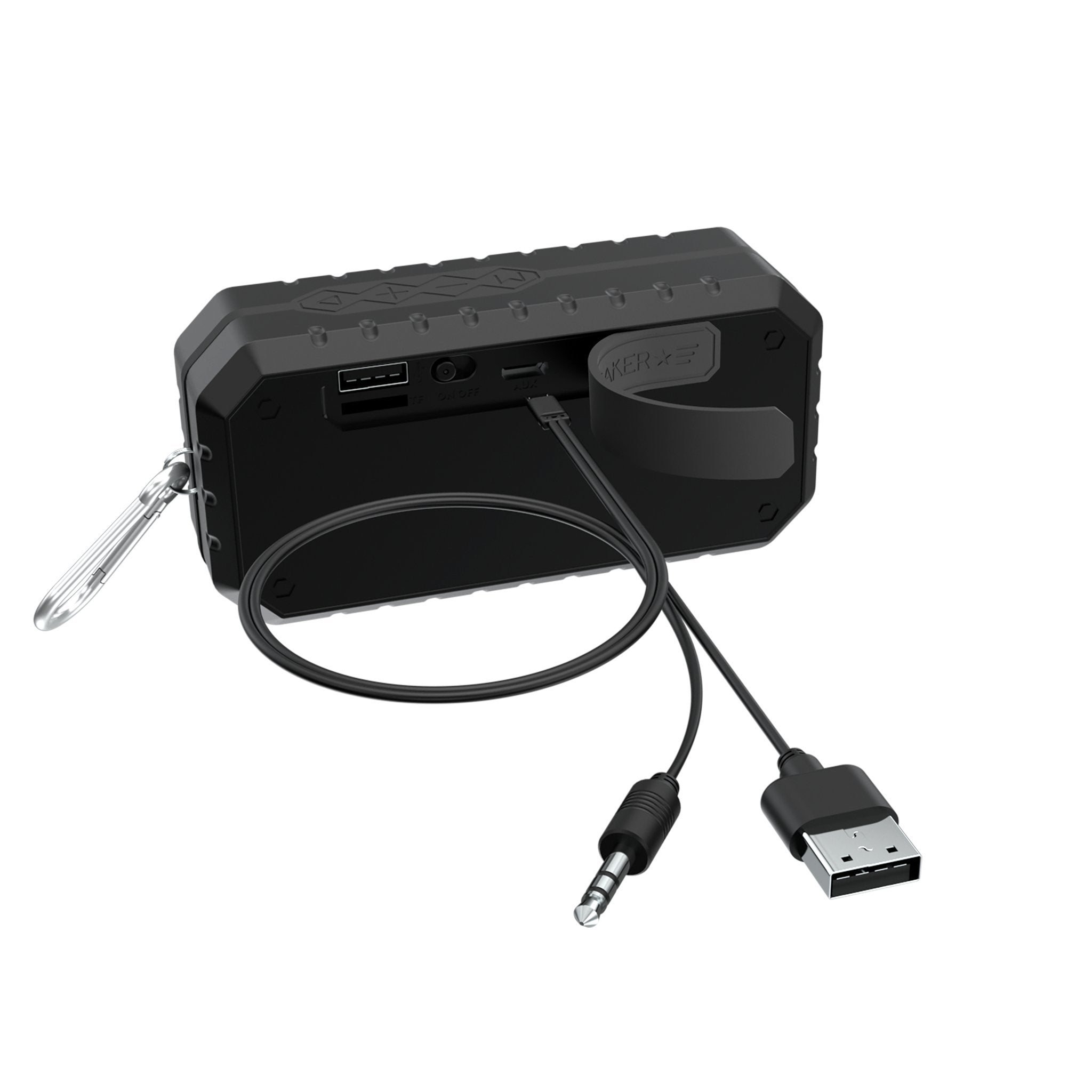 Left. Keyscaper - Star Wars: The Force Awakens Color Block Bluetooth Speaker - Kylo Ren.