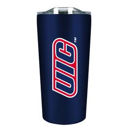 The Fanatic Group - UIC Flames 18oz. Stainless Steel Soft Touch Tumbler - Multicolor