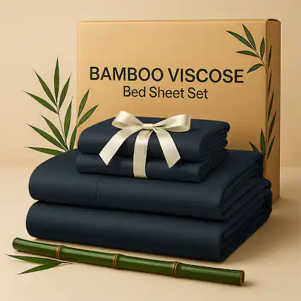 BAMBOO VISCOSE Bed Sheet Set