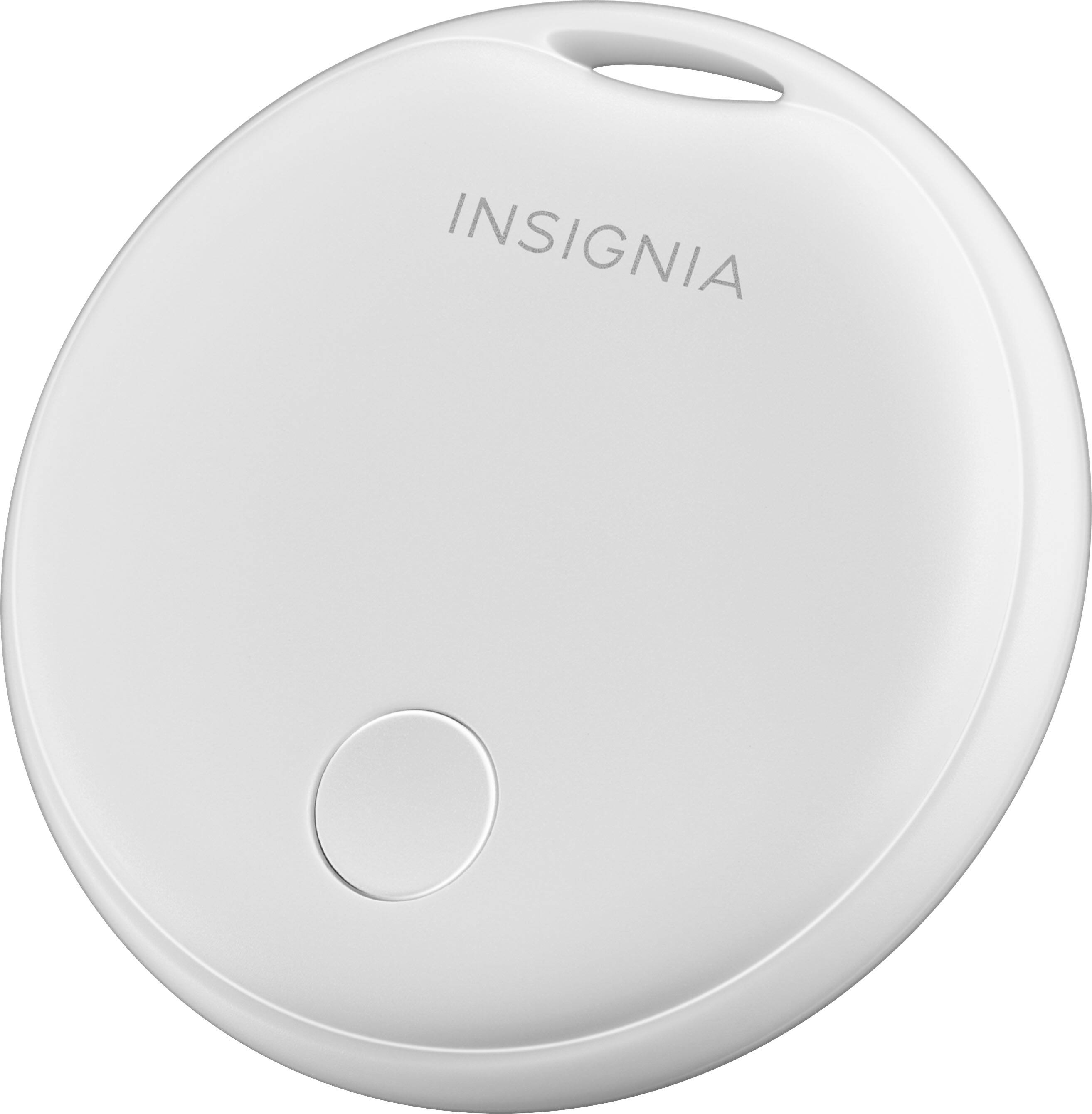 Alt View 12. Insignia™ - Locator Tag for iOS, iPadOS, and macOS with Apple Find My App (4-Pack) - White.