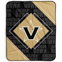 Pegasus - Vanderbilt Commodores 50" x 60" Diamond Logo Fleece Blanket - Multicolor
