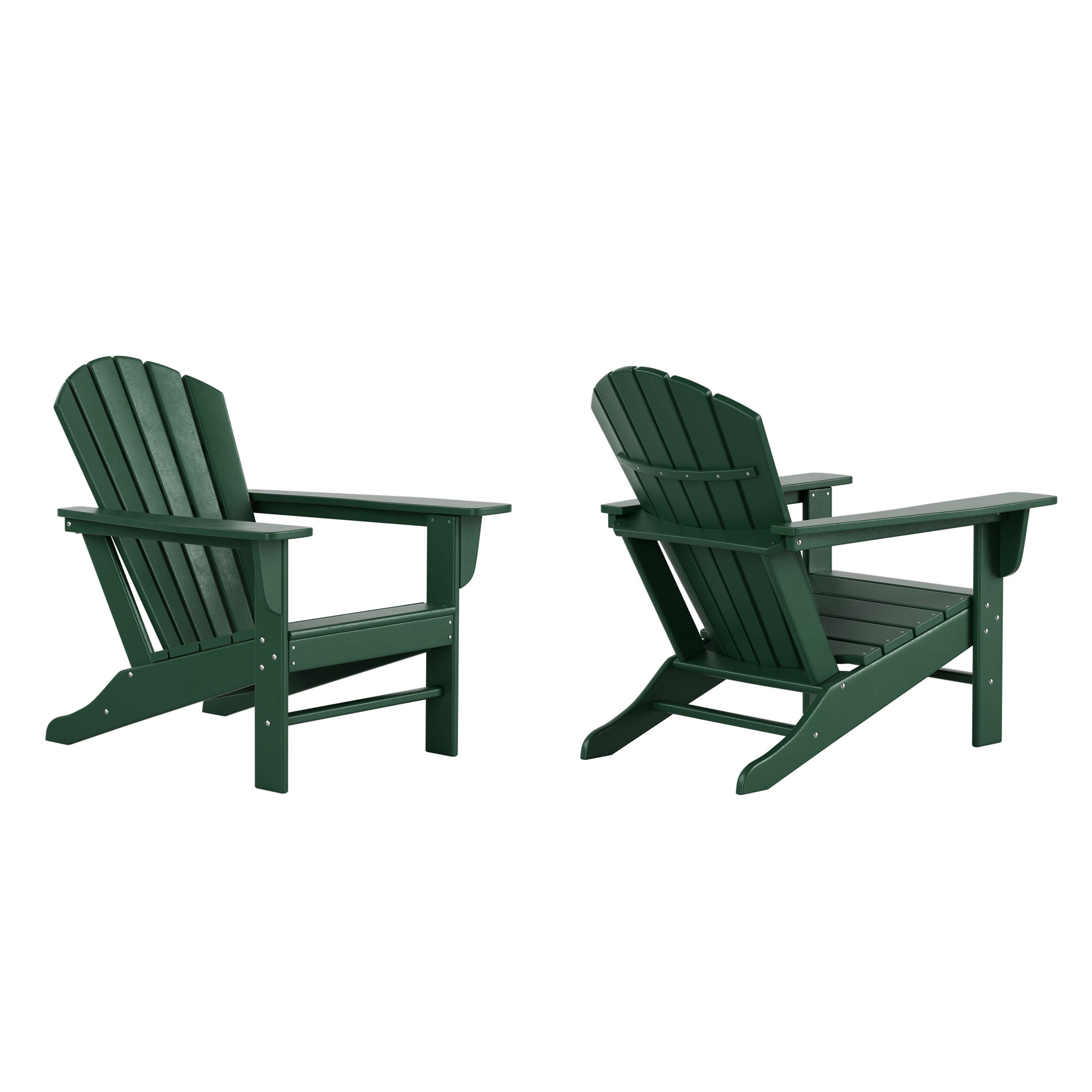 WestinTrends - Dylan Outdoor Adirondack Chair (Set of 2) - Dark Green price history on PriceWatchPro