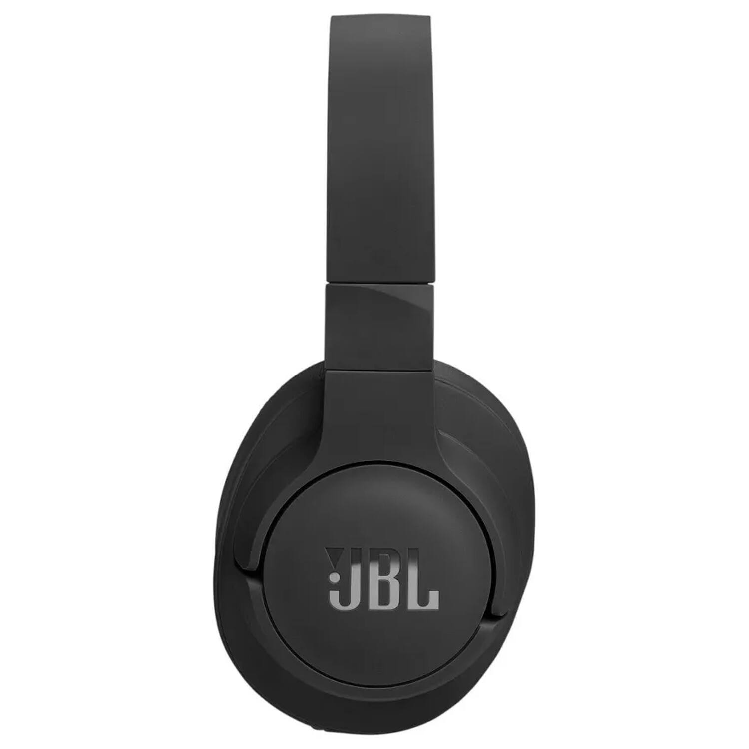 Alt View 1. JBL - JBL - Tune 770NC Adaptive Noise Cancelling Wireless Over-Ear Headphon - Black - Black.