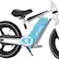 Alt View 11. Hover-1 - My 1st E-Bike with 7.5 miles Max Range and 8 mph Max Speed - Blue.