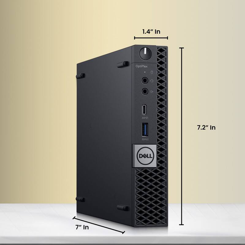 1.4" In  
OptiPlex  
O G S  
7.2" In  
5940  
DELL  
7" In