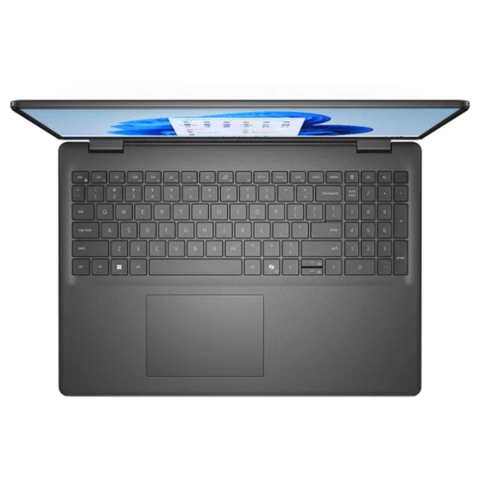 Alt View 3. Dell - 16 16" FHD+ Touchscreen AMD Ryzen 7 250 3.3 GHz up to 5.1 GHz 16GB DDR5 1TB SSD Windows 11 Home - Black.
