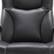 Alt View 12. Serta - Connor Upholstered Executive High-Back Office Chair with Lumbar Support - Bonded Leather - Black.