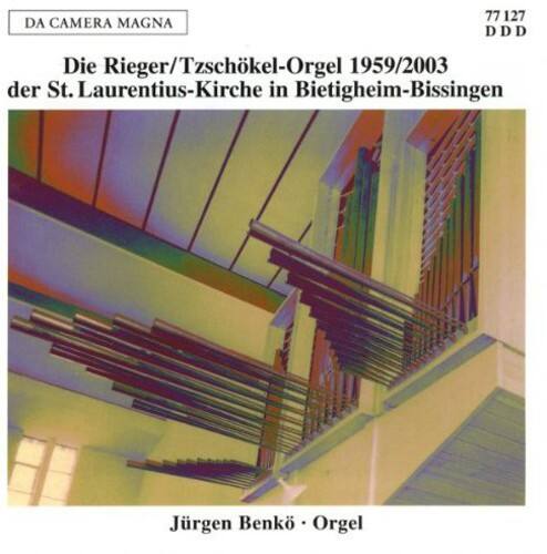 Bach,J.S. / Benko - Rieger Tzschokel-Organ   - COMPACT DISCS [CD] price history on PriceWatchPro