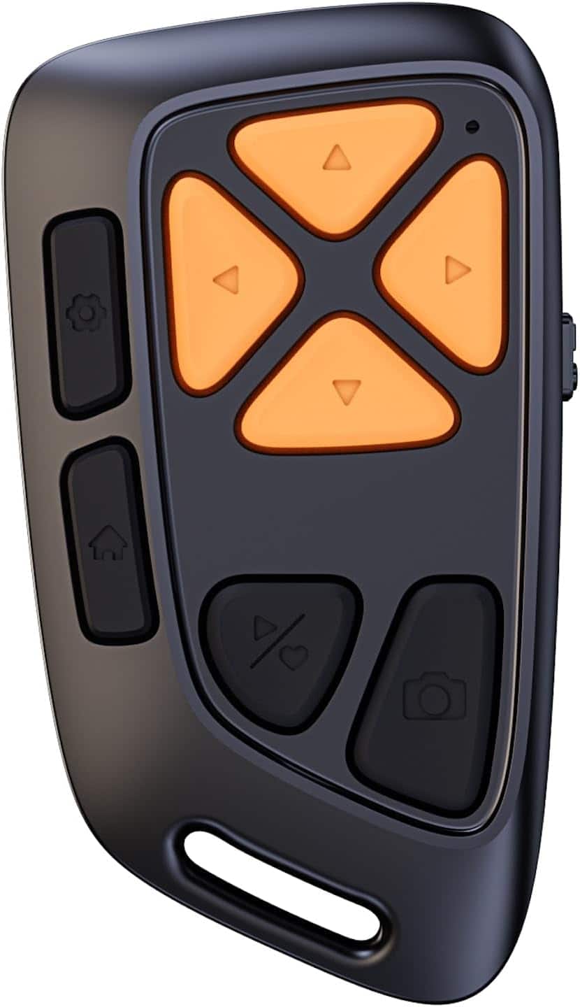 ACJPR - TikTok Scrolling Ring Remote, Wireless Bluetooth, Black, for iPhone & Android