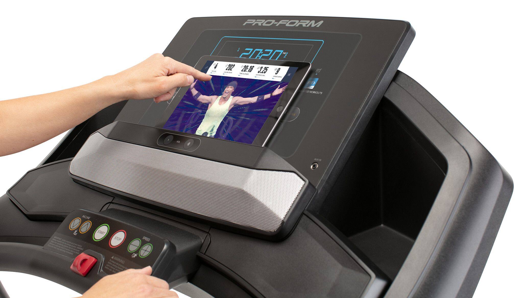 Alt View 15. ProForm - ProForm Carbon TL Smart Treadmill with 10% Incline Control, iFIT Compatible - Black.