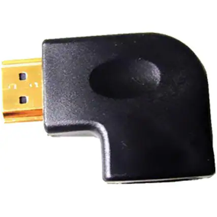 Front. Comprehensive - Comprehensive HDMI Female to Right Angle Male - Right Elbow.
