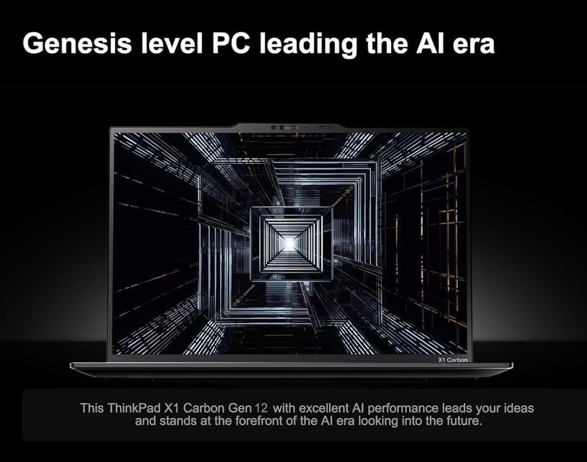 Genesis level PC leading the AI era

X1 Carbon

This ThinkPad X1 Carbon Gen 12 with excellent AI performance leads your ideas and stands at the forefront of the AI era looking into the future.