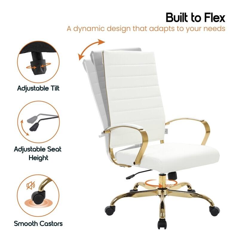 Built to Flex  
A dynamic design that adapts to your needs  

- Adjustable Tilt  
- Adjustable Seat Height  
- Smooth Castors  
- 360°