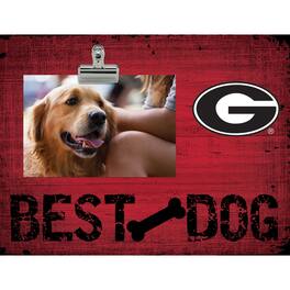 Fan Creations - Georgia Bulldogs 10.5" x 8" Best Dog Clip Photo Frame - Multicolor