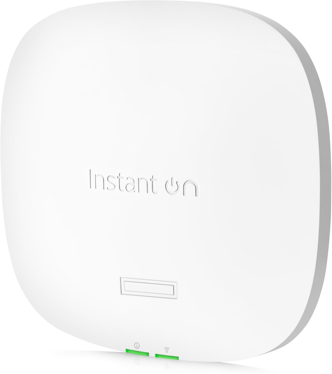Angle. HPE Networking Instant On - HPE Networking Instant On AP32 Tri Band IEEE 802.11ax 3.60 Gbit/s Wireless Access Point - Indoor (s1t22a) - white.