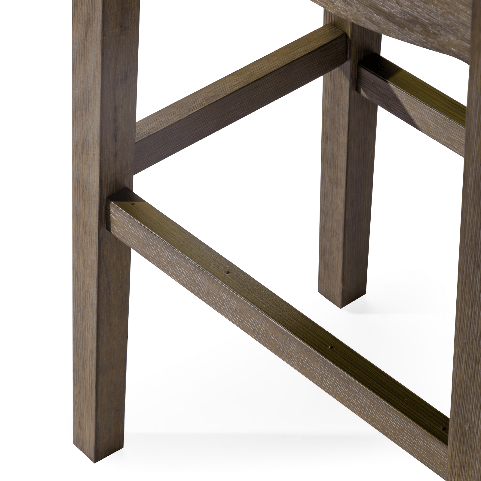 Alt View 8. Maven Lane - 31" Adrien Saddle Bar Stool In Walnut Finish With Vegan Leather - Walnut.