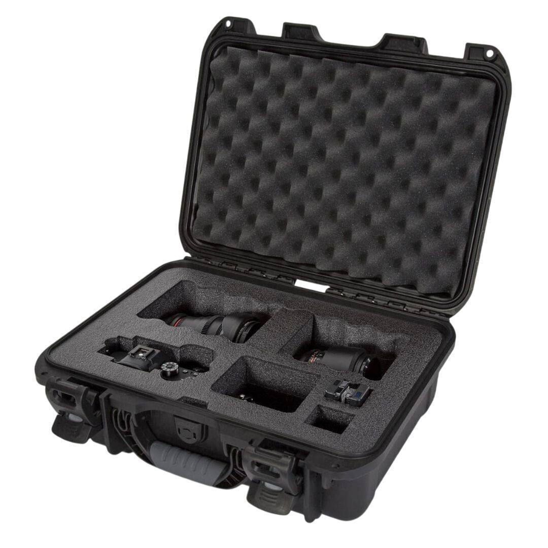 Angle. NANUK - Nanuk 920 Hard Case with Foam Insert for Sony a7 Series Camera (Black, 16L).