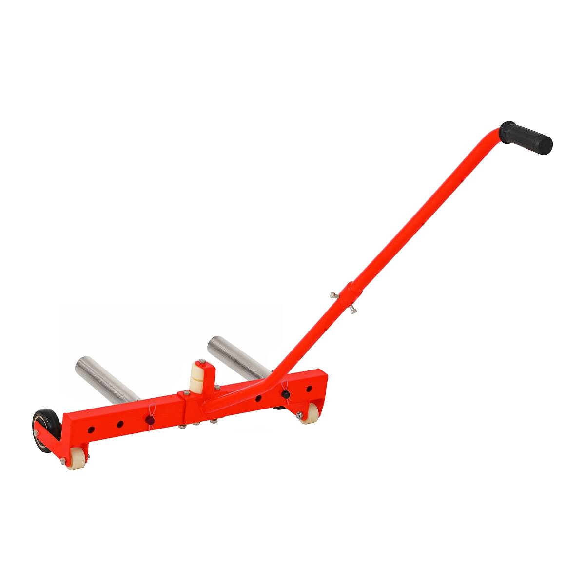 Back. Ropilly - Ropilly Adjustable Rolling Tire Dolly Heavy Duty Wheel Dolly for Tire Changes, Red, Fits 6.5 to 31.5 Inch Tires - Red.