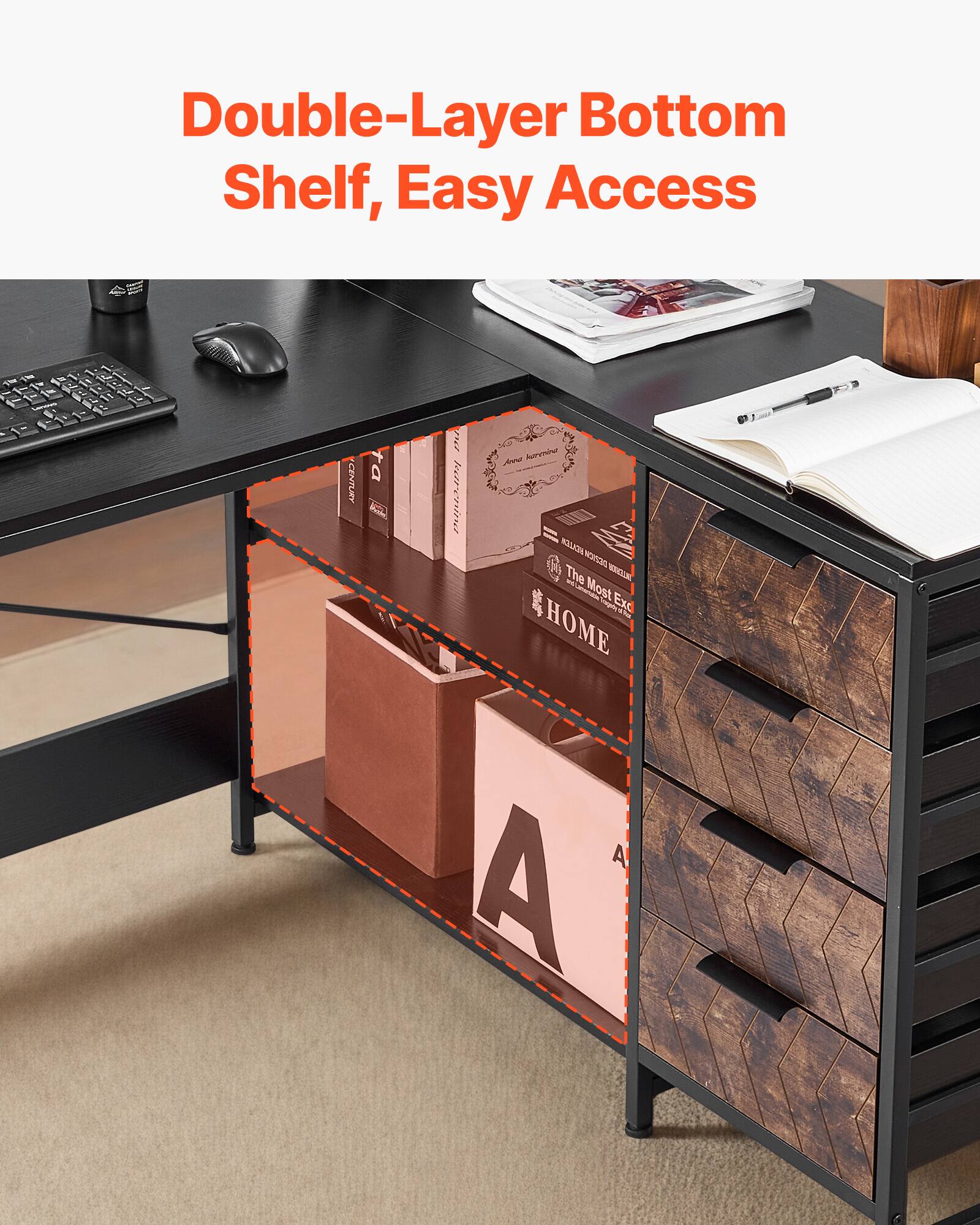 Double-Layer Bottom Shelf, Easy Access

CENTURY 702H

The Most Exciting HOME