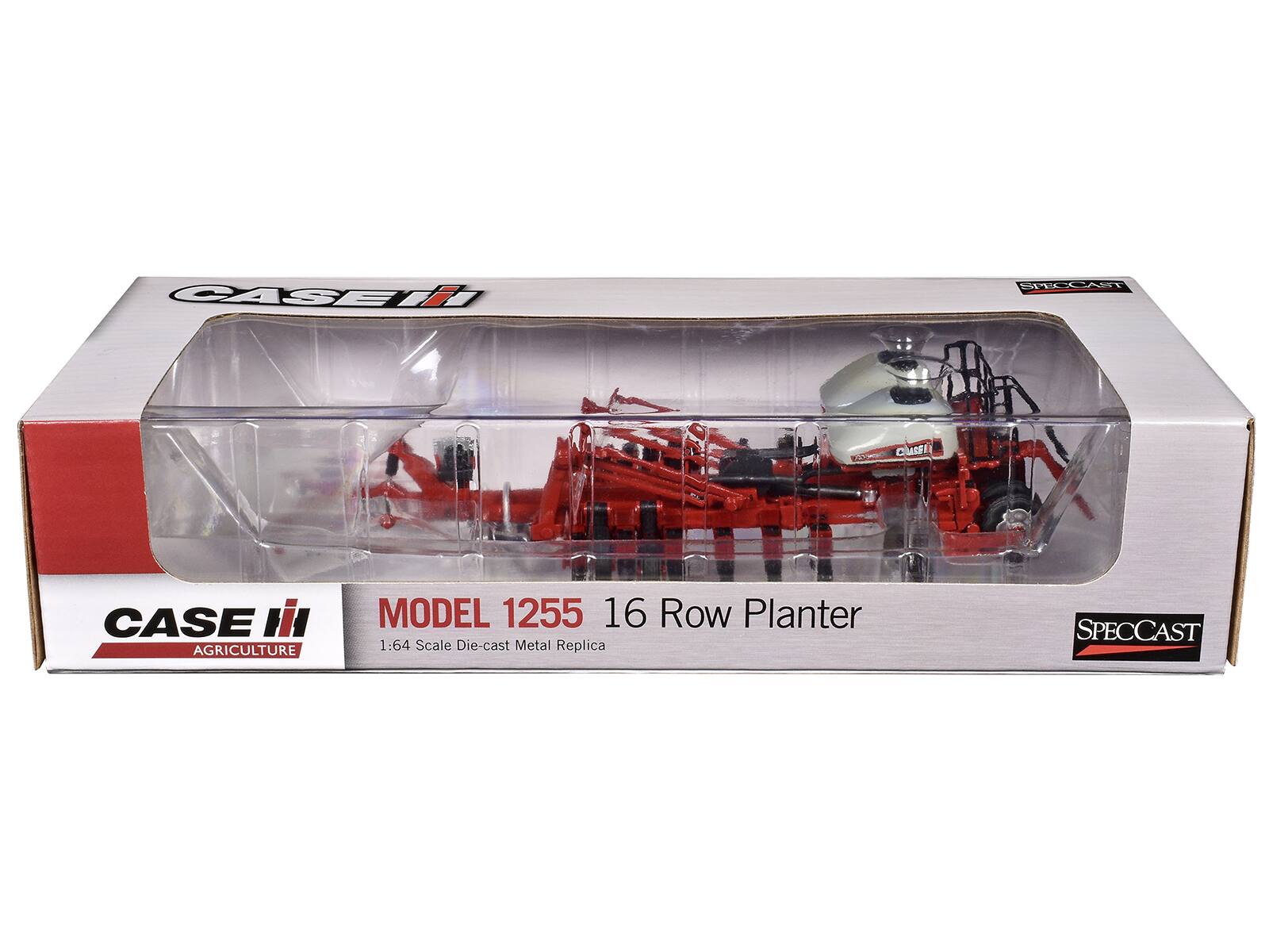 CASE
SPECCAST
ASSI
CASE Hi AGRICULTURE
MODEL 1255 16 Row Planter 1:64 Scale Die-cast Metal Replica
SPECCAST