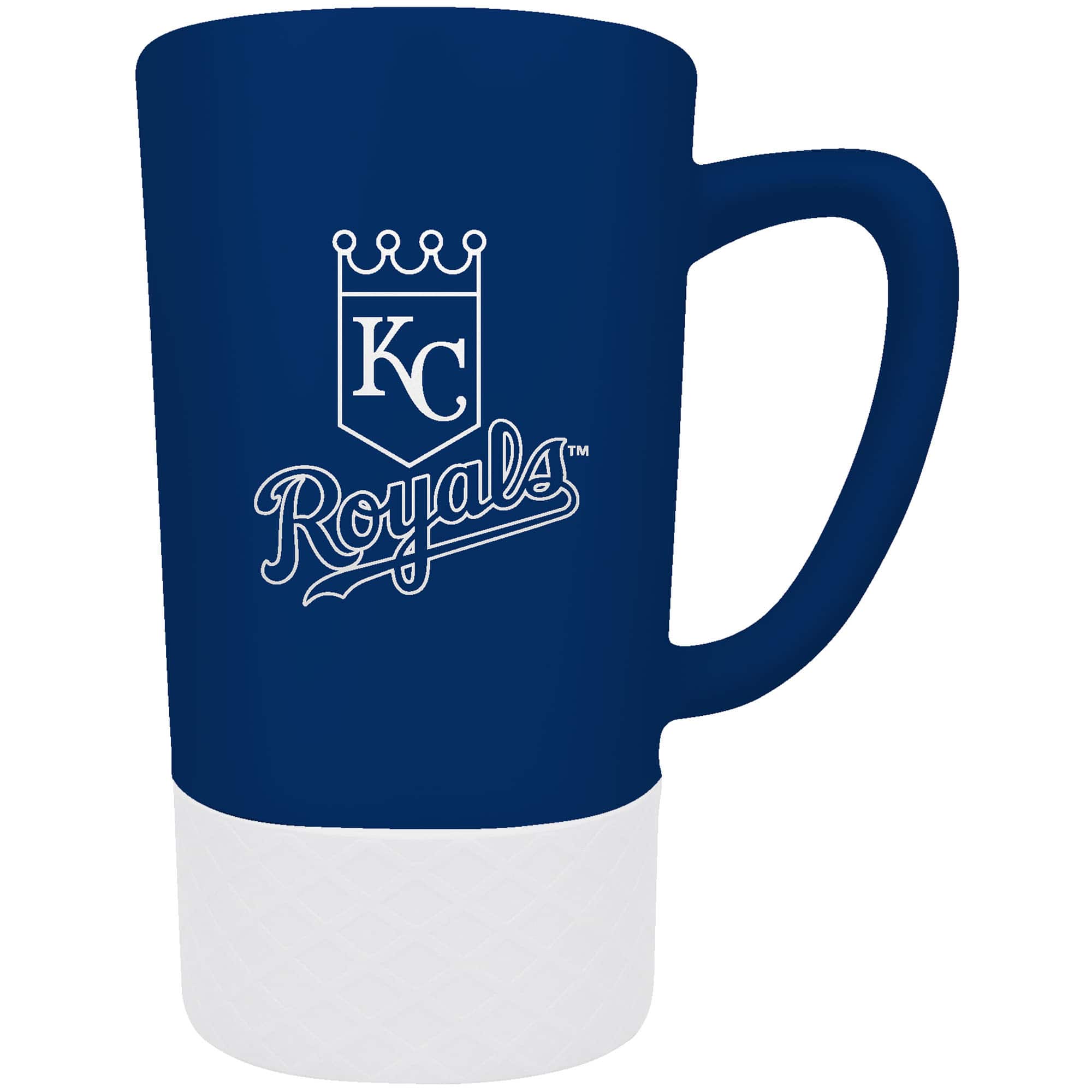 Photos - Mug / Cup American Great  Products - Kansas City Royals Team Logo 16oz. Laser Etched Jump Mug - Multicolor 4989078 