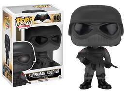 Batman v Superman Funko POP Vinyl Figure Superman Soldier - Black