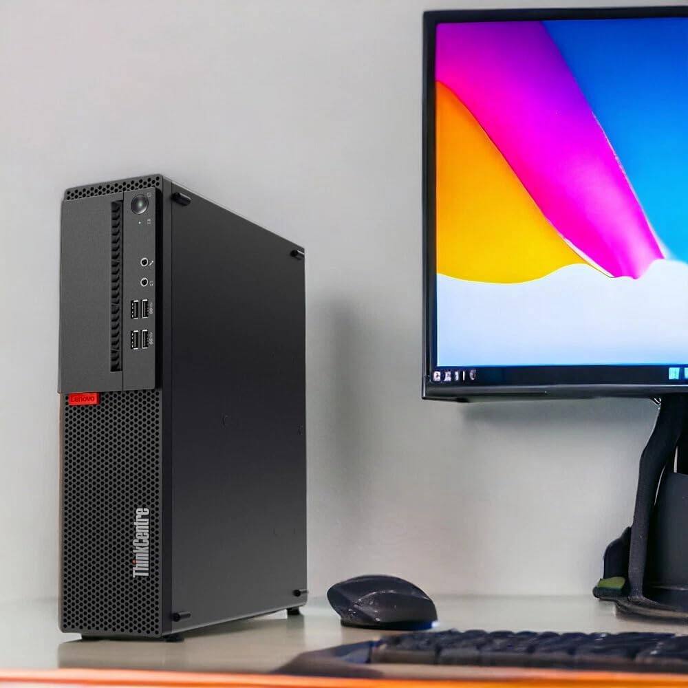 Lenovo Refurbished Excellent ThinkCentre M710 SFF Desktop PC, 6th