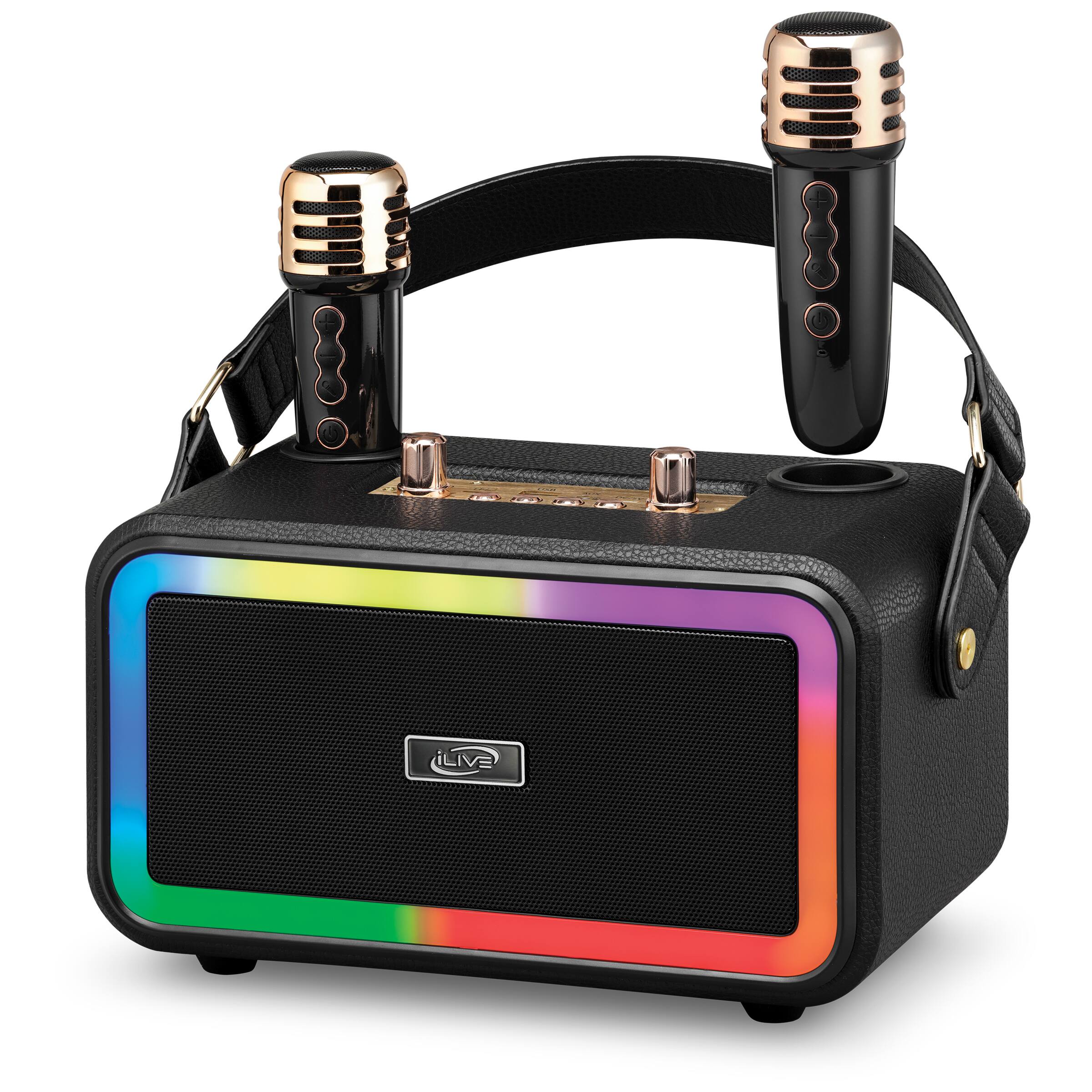 Alt View 2. iLive - iLive Karaoke+ Wireless Party Machine,  IJB673B.