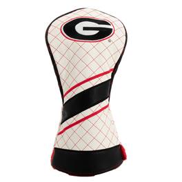 Team Golf - Georgia Bulldogs Striped Quilted Driver Headcover - Multicolor