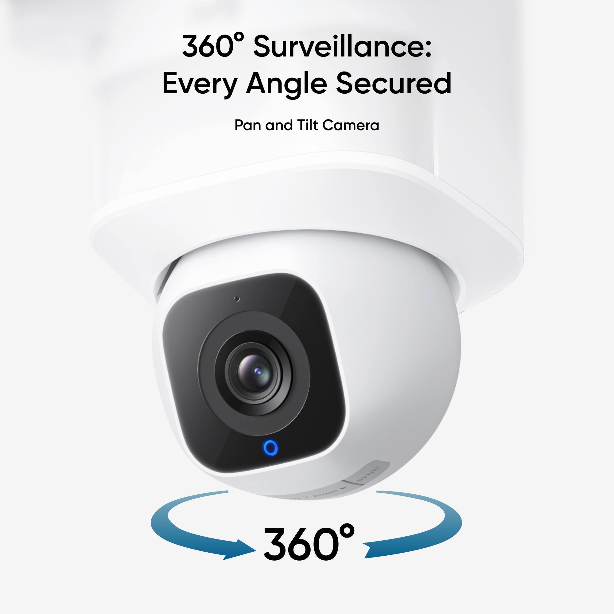 360° Surveillance: Every Angle Secured  
Pan and Tilt Camera  
360°