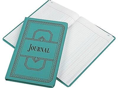 Alt View 1. Esselte - Boorum & Pease 66 Series Record Book, 7.63"W x 12.13"H, 150 Sheets/Book - Blue.