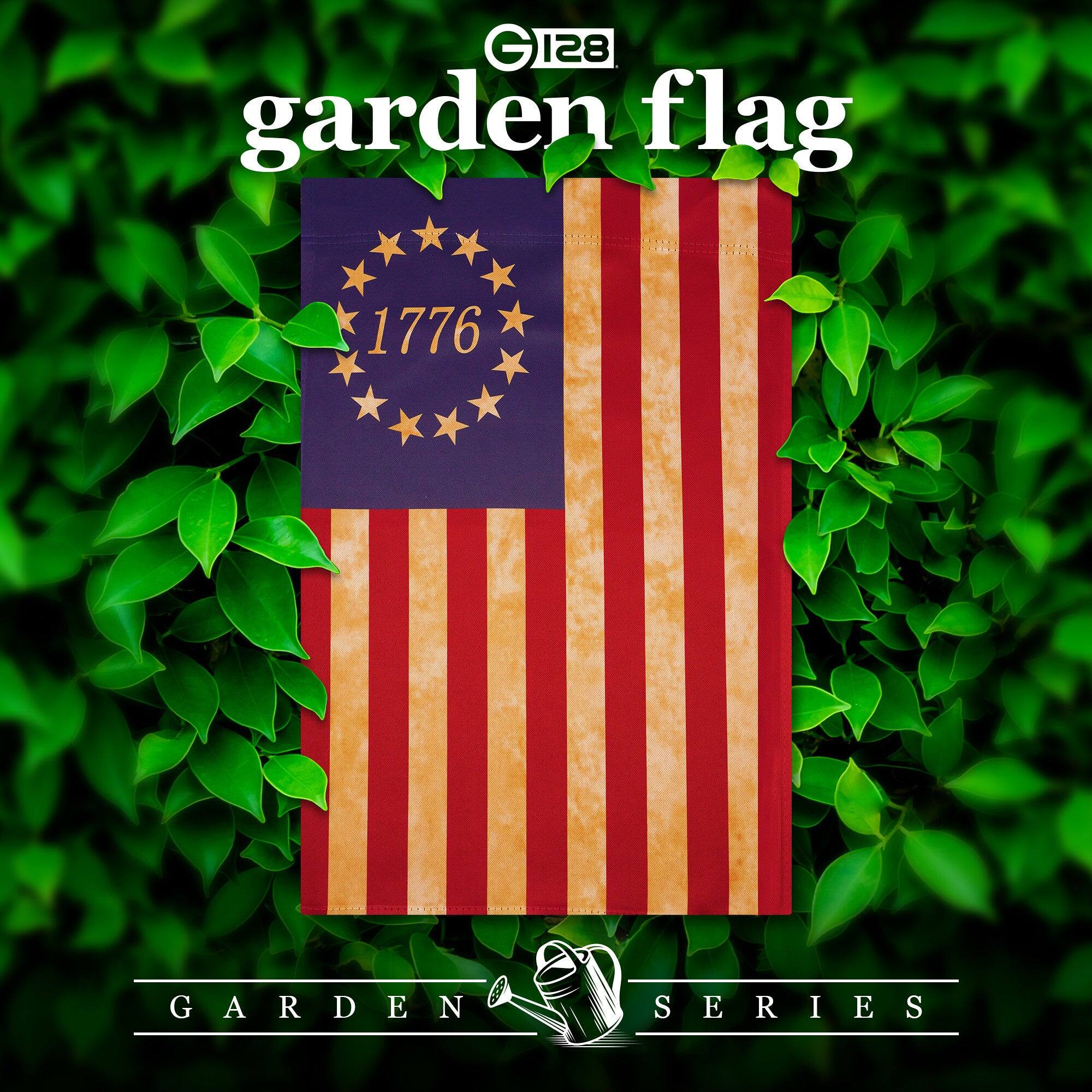 G 128 garden flag 1776 GARDEN SERIES