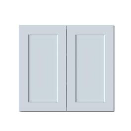 Boyel Living - 33in.W x12in.D x30in.H WALL CABINET Fully assembled Cabinet With Two HDF Doors - Gray