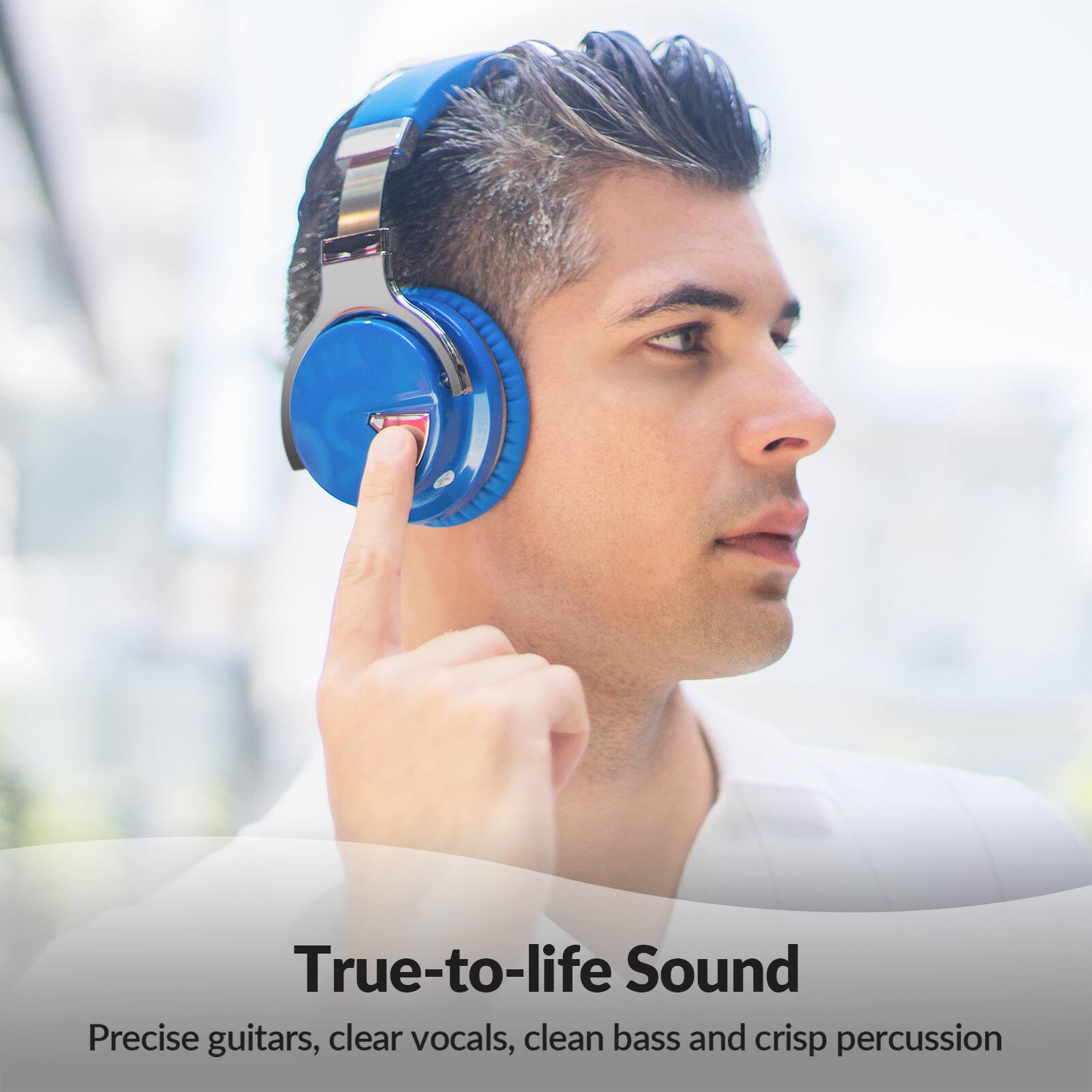 True-to-life Sound

Precise guitars, clear vocals, clean bass and crisp percussion