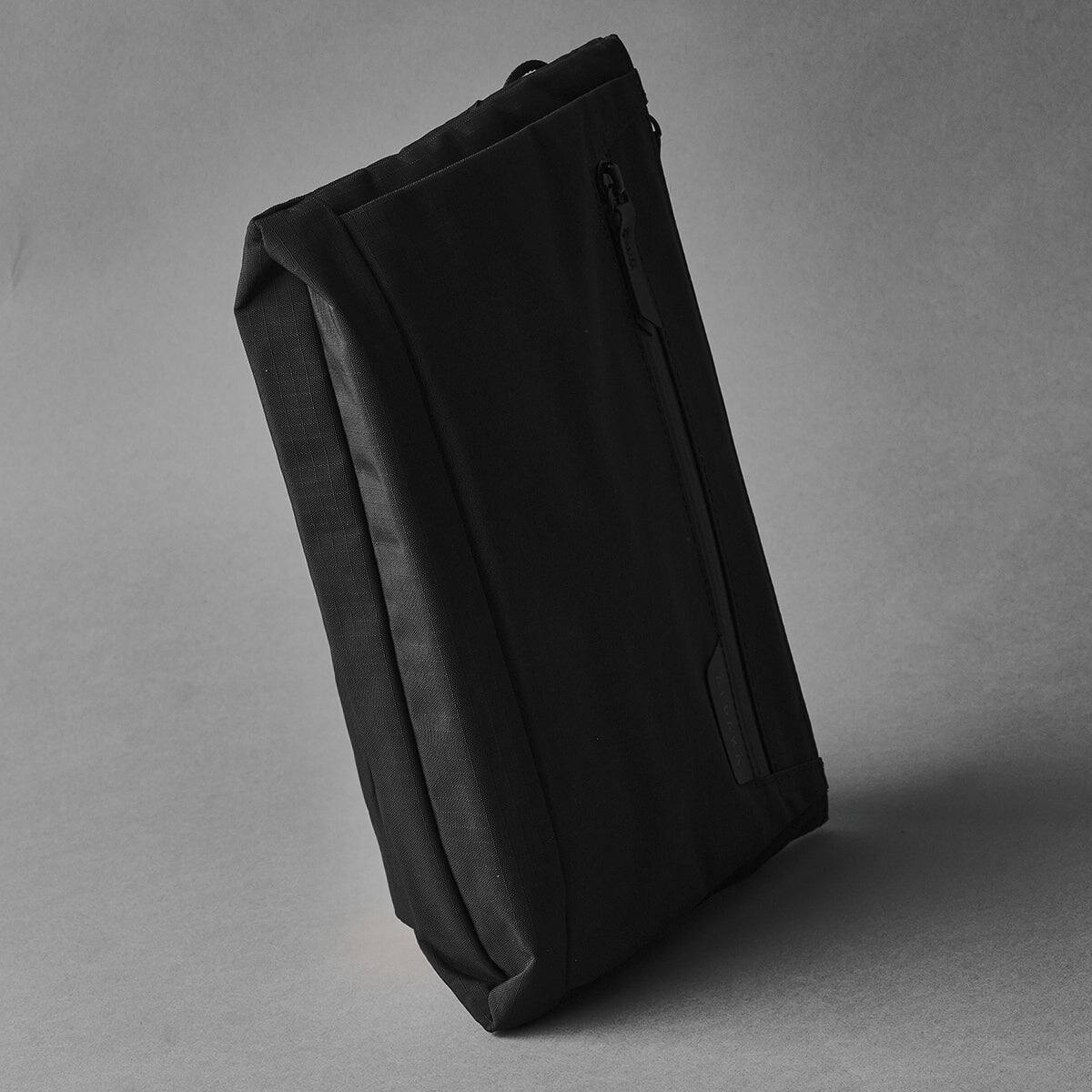 Alt View 9. ALPAKA - 2L Crossbody Tech Organizer Bag for iPad Mini, Zip Pouch Max V2 Travel Sling Bag with Expandable Storage - Black Axoflux 210D.
