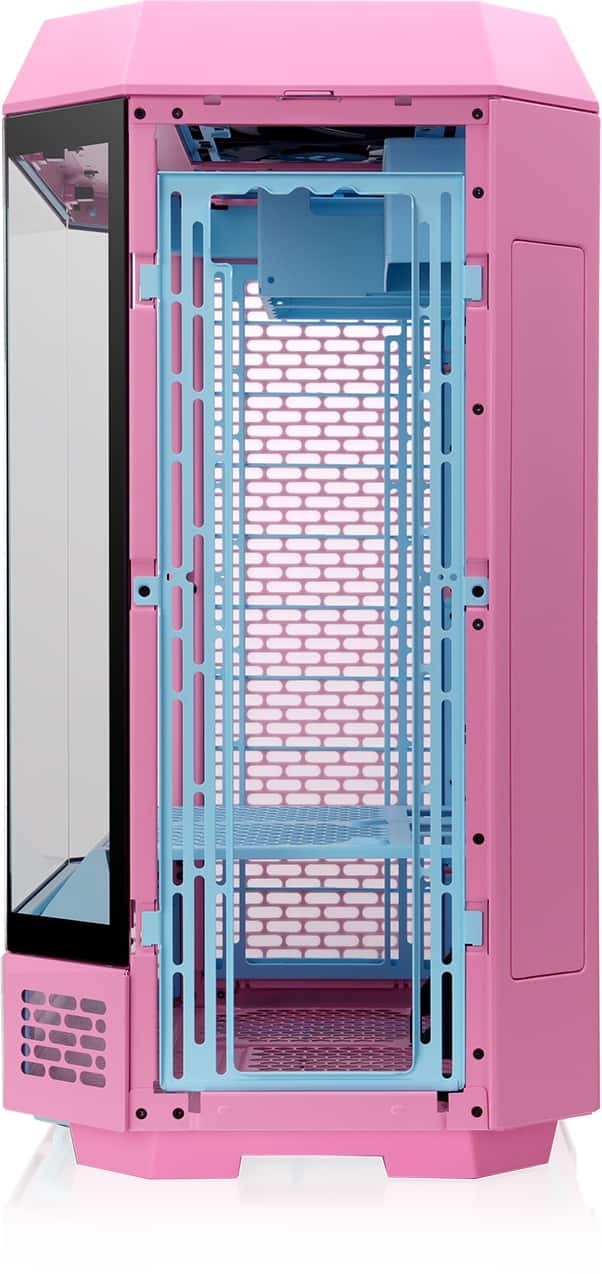 Alt View 1. Thermaltake - The Tower 600 Mid Tower ATX PC Case - Bubble Pink.