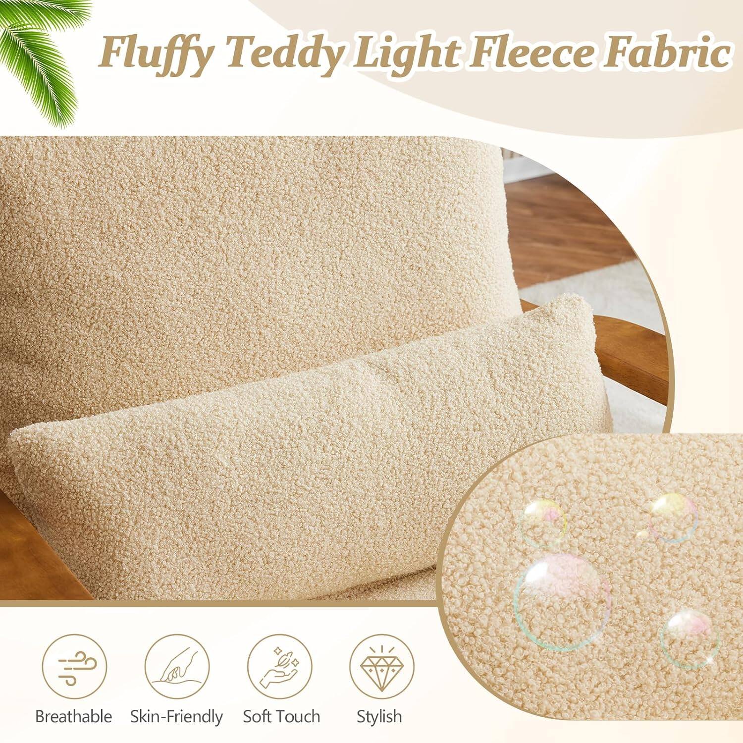 Fluffy Teddy Light Fleece Fabric

Breathable Skin-Friendly Soft Touch Stylish