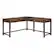 Angle. OSP Home Furnishings - Baton Rouge L-Shaped Lift Desk - Brushed Walnut.