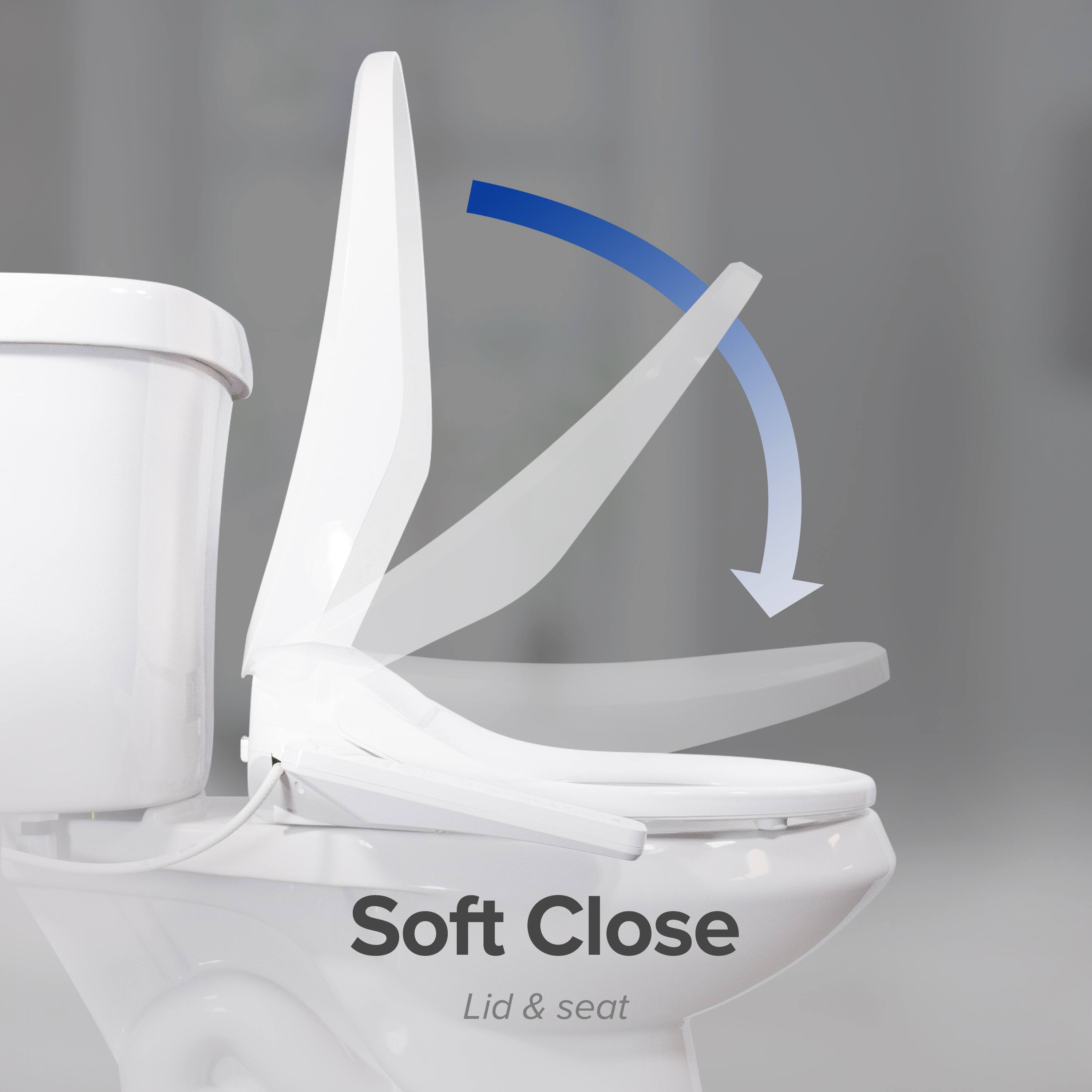 Soft Close  
Lid & seat