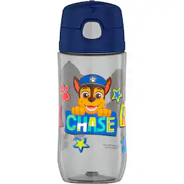 Thermos - 16 oz. Kid's Funtainer Plastic Water Bottle w/ Spout Lid - Paw Patrol