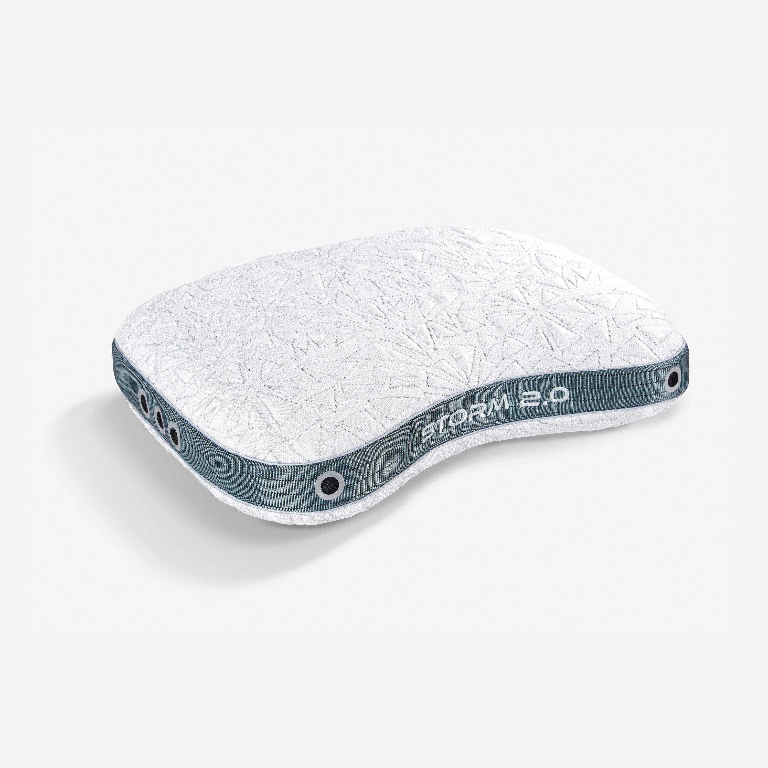 Bedgear - Storm Cuddle Curve Performance® Pillow - Standard, 2.0 Loft - White
