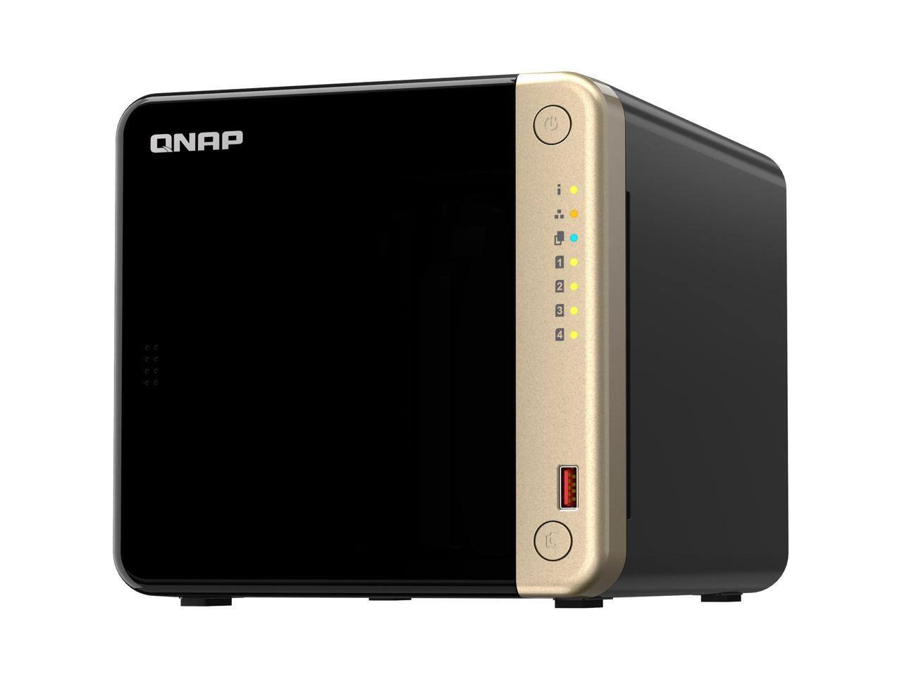 Alt View 7. QNAP - QNAP TS-464-8G-US 4-Bay Diskless Storage System TS-464-8G-US - Unknown.