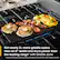 Get nearly 3x more griddle space than an 8" skillet and more power than the leading range* with Griddle Zone
*Compared to the leading brand's best selling model. Based on reported BTU output. Griddle not included.