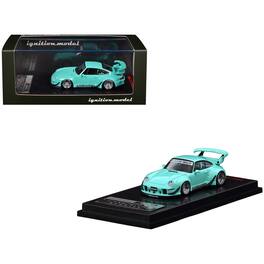 RWB 993 "Lomianki" Blue Green 1/64 Diecast Model Car by Ignition Model