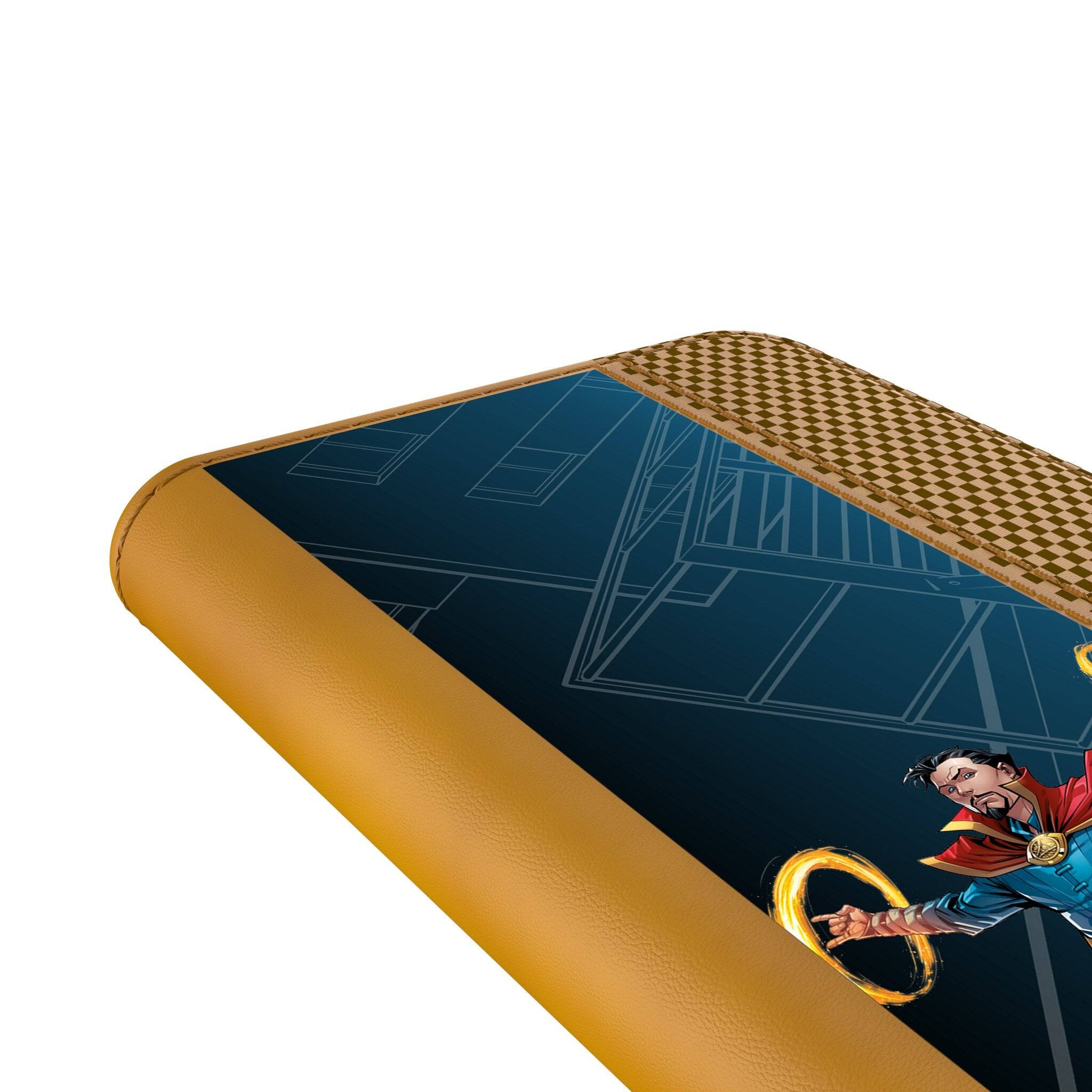 Alt View 1. Keyscaper - Marvel MechLine Folio Phone Case - Samsung Galaxy S22 - Doctor Strange.