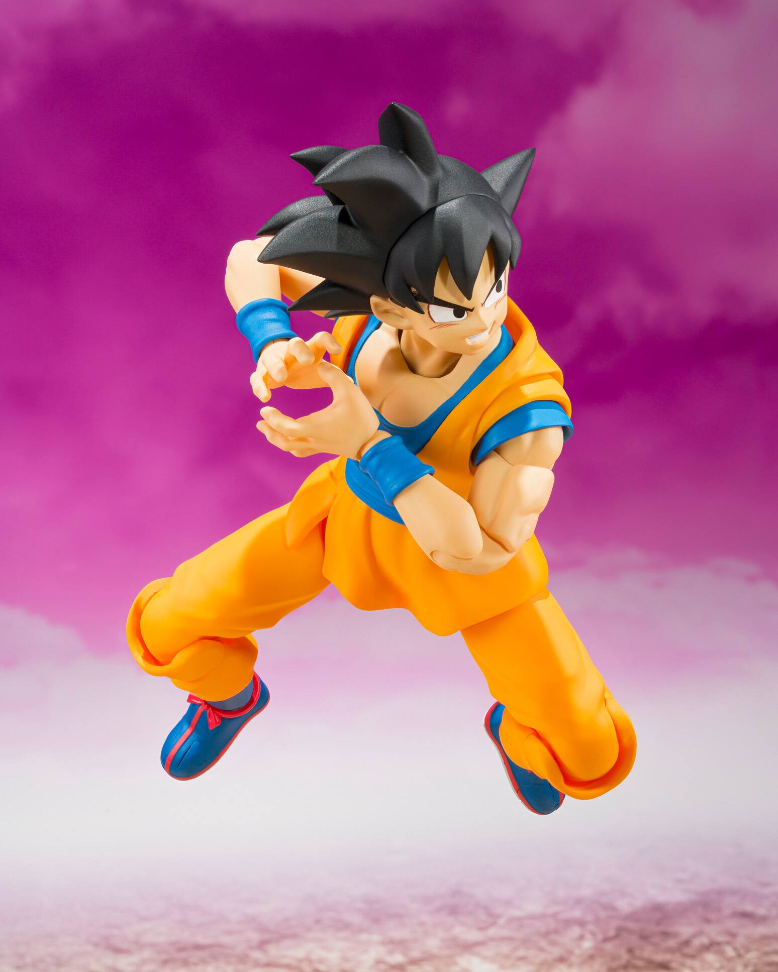 Alt View 3. Bandai - Son Goku - Daima - Dragon Ball Daima - Tamashii Nations S.H.Figuarts 5.7" Figure.