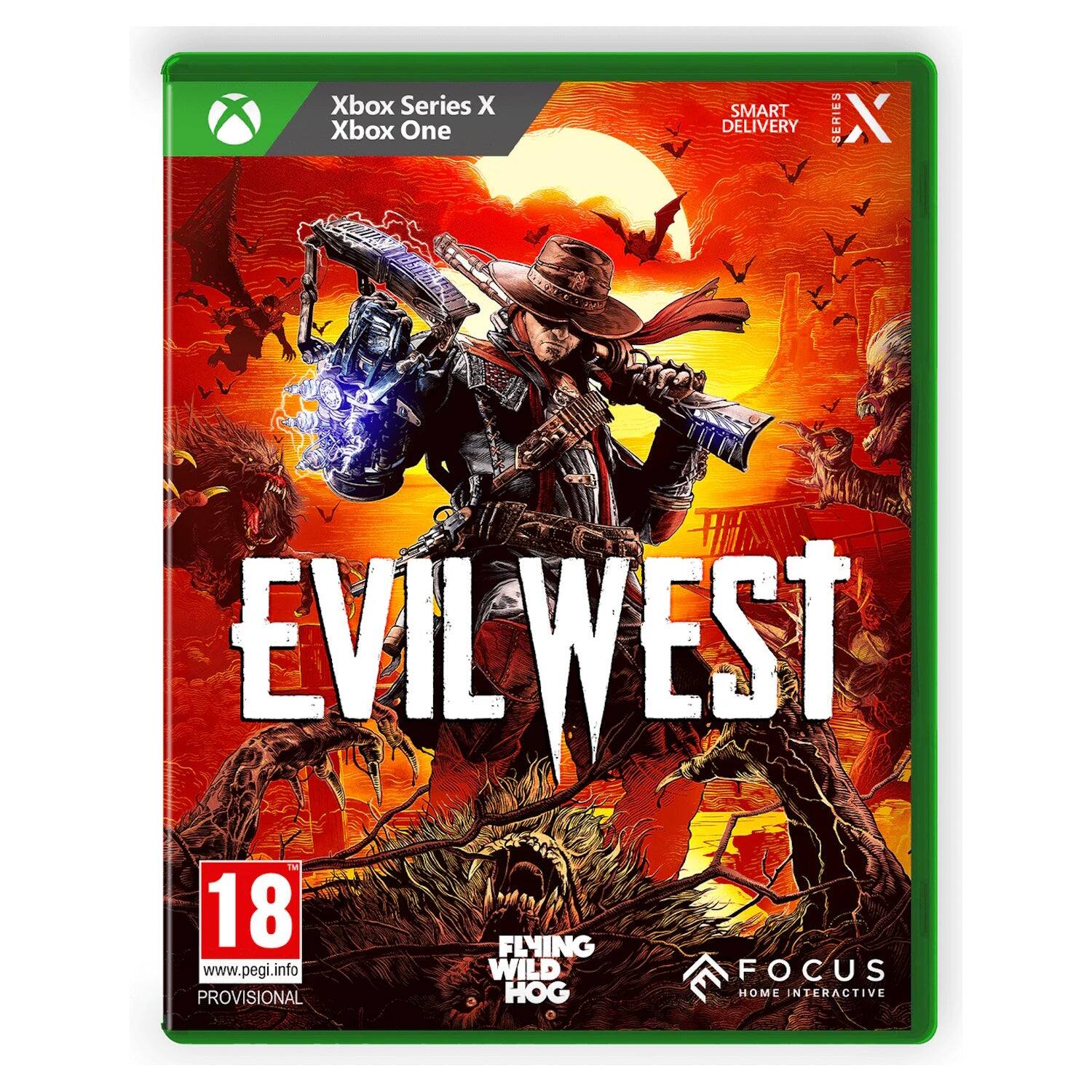 Xbox Series X  
Xbox One  
SMART DELIVERY  
EVIL WEST  
18  
www.pegi.info  
WILD FOCUS  
PROVISIONAL  
HOME INTERACTIVE