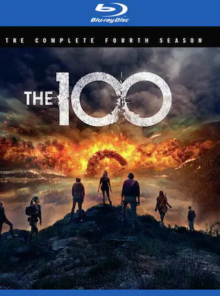 Front. The 100: The Complete Fourth Season - BluRay.