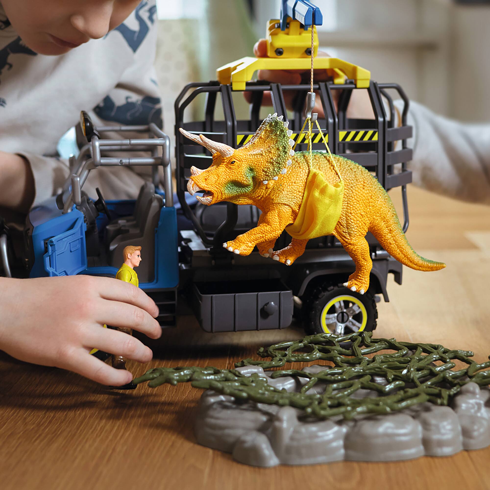 Alt View 2. Schleich - Dinosaurs: Dino Transport Mission.