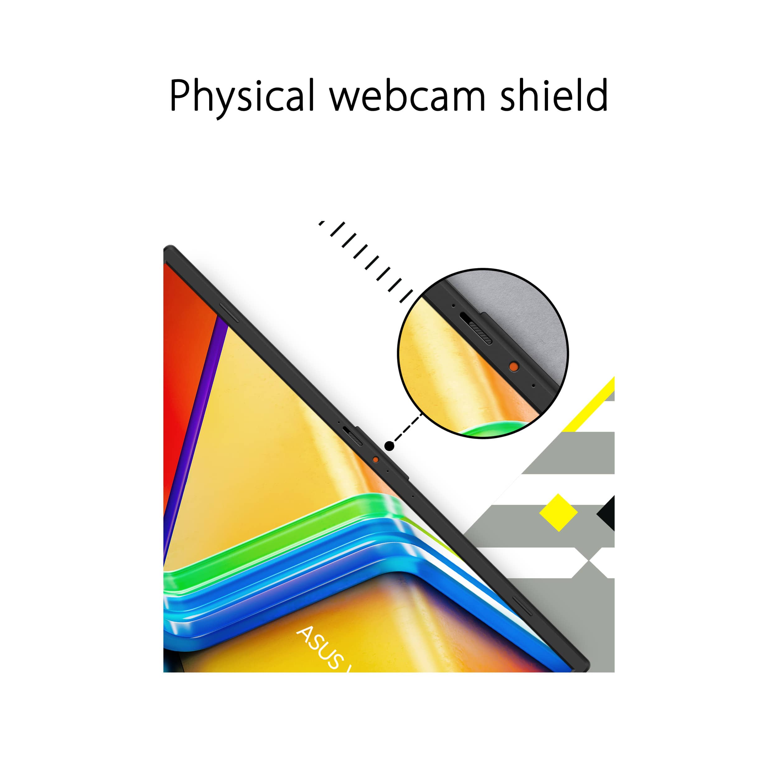 Physical webcam shield ASUS